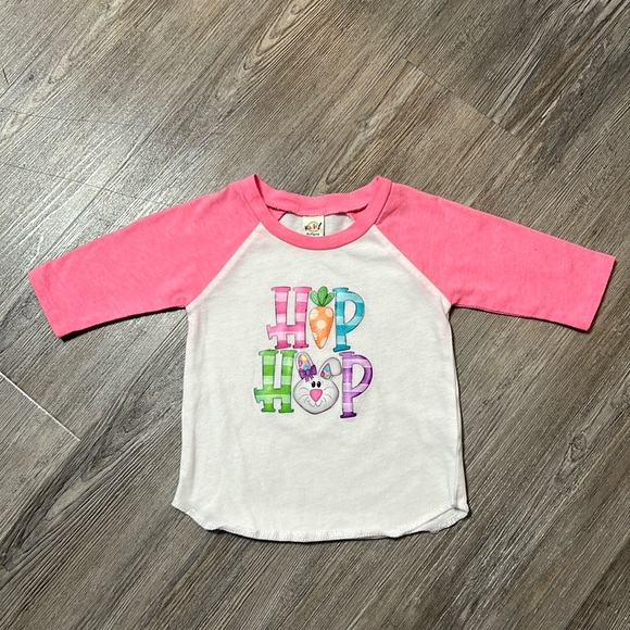 Hip Hop 🐰🐰🐣 Easter Shirt - Size 12M - Picture 1 of 4